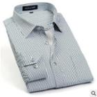 Fleece-lined Striped Shirt