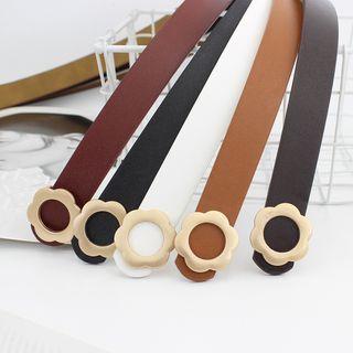 Flower Buckle Belt
