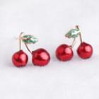 Alloy Cherry Earring As Shown In Figure - One Size