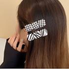 Leather Hair Clip (various Designs) / Checker Scrunchie (various Designs)