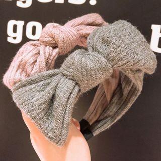 Knit Bow Headband