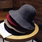 Plain Buckle Hat