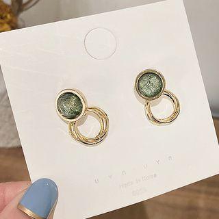 Ring Drop Ear Stud