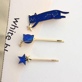 Alloy Cat Hair Pin (various Designs)