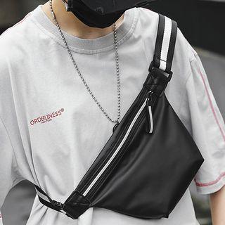 Striped Strap Waist Bag