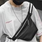 Striped Strap Waist Bag