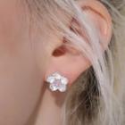Sakura Sterling Silver Earring / Necklace