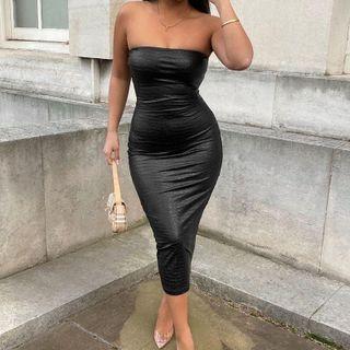 Tube Sheath Midi Dress