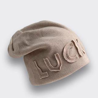 Lettering Slouch Beanie