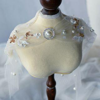 Faux Pearl Headpiece Headpiece - White - One Size