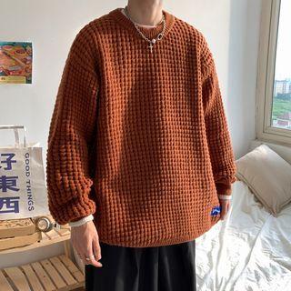 Waffle Sweater