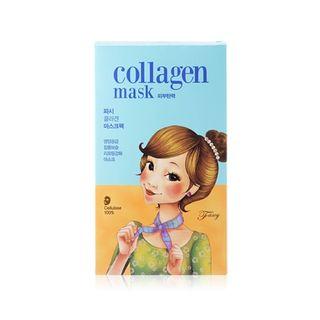 Fascy - Collagen Mask Set - 2 Types Scarf Tina
