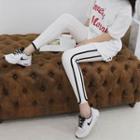 Pipe-trim Leggings