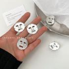 Face Mask Design Alloy Hair Clip 1 Pc - 01 - White - One Size