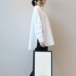 Slit-side Blouse