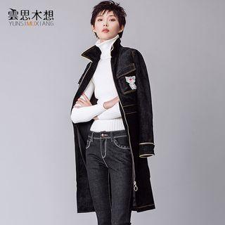 Embroidered Coatdress