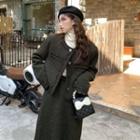 Button-up Jacket / High Waist Midi Pencil Skirt