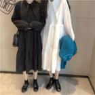 Shirred Shirtdress