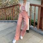 Floral Print Tie-front Tube Top / Cardigan / Drawstring Pants