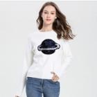 Planet Sequined Sweater