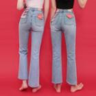 -5kg Rose Edition Slashed Boot-cut Jeans Vol.1