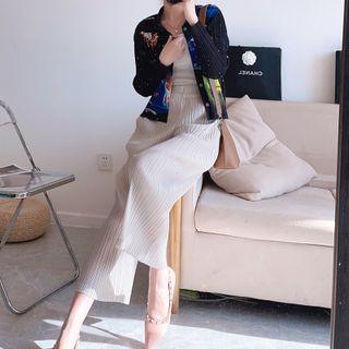 Wide Leg Pants Off-white - One Size