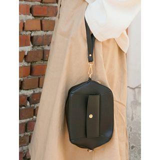 Synthetic Leather Shoulder Bag