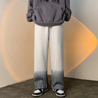 Gradient Straight Legs Pants