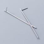 925 Sterling Silver Bar Drop Earring As Shown In Figure - One Size