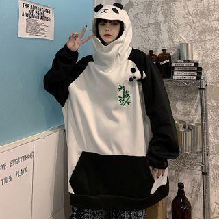 Panda Raglan Hoodie