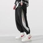 Lettering Zip Sweatpants