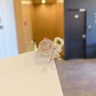 Rhinestone Hair Claw As Shown In Figure - One Size