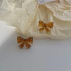 Acetate Bow Earring