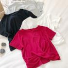 Twisted Short-sleeve T-shirt