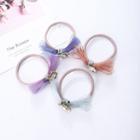 Mesh Bow Embellished Hair Tie