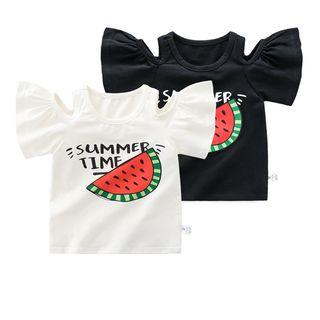 Family Matching Watermelon Short-sleeve T-shirt / T-shirt Dress