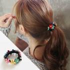 Floral Hair Tie Multicolor - One Size
