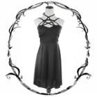 Sleeveless Cross Strap Dress