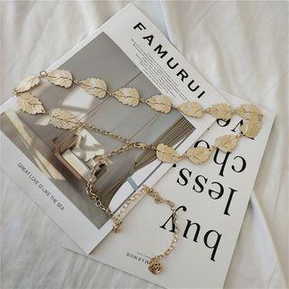 Leaf Belt Gold - One Size