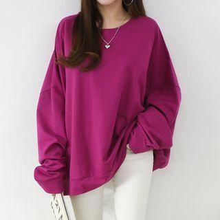 Vivid Color Oversize Sweatshirt