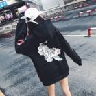 Couple Matching Loose-fit Printed Hoodie