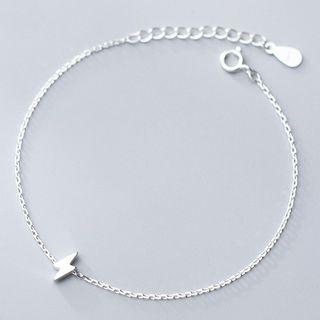 925 Sterling Silver Lightning Bracelet Silver - One Size