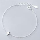 925 Sterling Silver Lightning Bracelet Silver - One Size