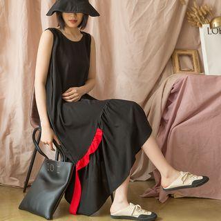 Sleeveeless A-line Dress