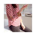 Elbow-patch Stripe T-shirt