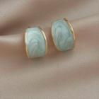 Geometry Drop Earring 1 Pair - Light Blue - One Size