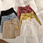 Sashed Shorts