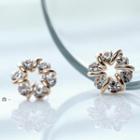 Rhinestone Stud Earrings