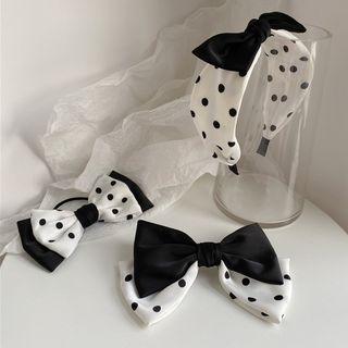 Dotted Hair Tie / Hair Clip / Headband