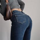 High-waist Skinny Jeans / High-waist Skinny Cropped Jeans